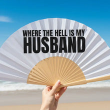 Charger l'image dans la galerie, Eventail - Where the hell is my husband