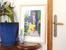 Charger l'image dans la galerie, Petit pinceau - La fille aux chats