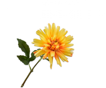 Charger l'image dans la galerie, Dahlia jaune 59cm