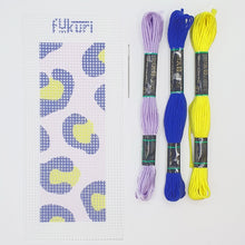Charger l'image dans la galerie, Kit broderie DIY - Marque page Léopard