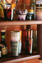 Charger l'image dans la galerie, 70s ceramics: latte mugs forest (set of 2)