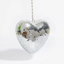 Charger l'image dans la galerie, suspension, coeur, facette, disco, expressionist, green, terra, déco, maison