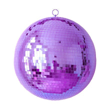 Charger l'image dans la galerie, Boule à facettes disco violette 30cm