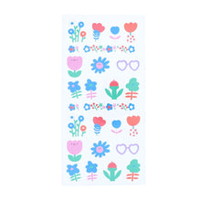 Charger l'image dans la galerie, Set de 2 planches de tatouages temporaires fleurs