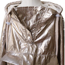 Charger l'image dans la galerie, Cape de pluie enfant métallisée 6/9 ans - dorée
