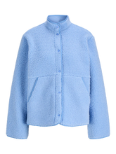 Charger l'image dans la galerie, Veste teddy Vera - Bleu ciel