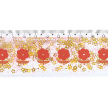 Charger l'image dans la galerie, Règle fleurs à paillettes