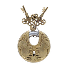 Charger l'image dans la galerie, Cadenas indien en laiton éléphant