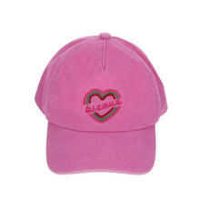 Charger l'image dans la galerie, Casquette enfant rose Bisous