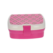 Charger l'image dans la galerie, Boîte à goûter à compartiments fleurs roses