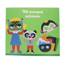 Charger l'image dans la galerie, Kit 4 masques animaux en feutrine