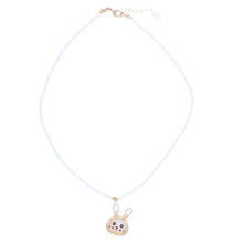 Charger l'image dans la galerie, Collier de perles lapin blanc