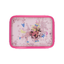 Charger l'image dans la galerie, Boîte à goûter rose paillettes Licorne