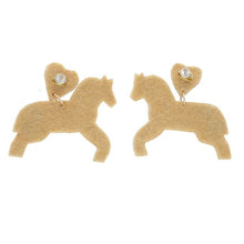 Charger l'image dans la galerie, Boucles d'oreilles en perles cheval