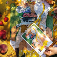 Charger l'image dans la galerie, Puzzle : A bicyclette