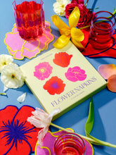 Charger l'image dans la galerie, Serviettes à Cocktail : Lot de 4 Flowers