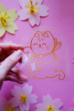 Charger l'image dans la galerie, Sticker Suncatcher "Maneki neko"