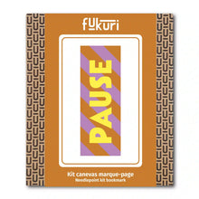 Charger l'image dans la galerie, Kit broderie DIY - Marque page Pause