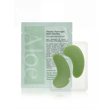 Charger l'image dans la galerie, Patchs anti-cernes yeux hydrogel à l'aloe vera et collagène - Unidose