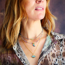 Charger l'image dans la galerie, Collier Mahakali avec oeil - Labradorite