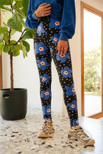 Charger l'image dans la galerie, Legging en coton - Atlas bleu