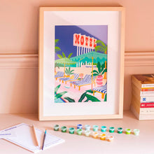 Charger l'image dans la galerie, Petit pinceau - The Motel pool