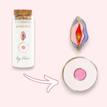 Charger l'image dans la galerie, Boucles d'oreilles Vulve