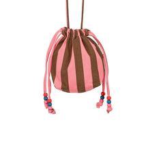 Charger l'image dans la galerie, Sac Billie rayure funky pink/olive