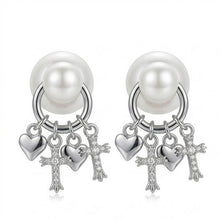 Charger l'image dans la galerie, Boucles d'oreilles écho avec charms