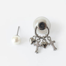 Charger l'image dans la galerie, Boucles d'oreilles écho avec charms