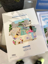 Charger l'image dans la galerie, Peinture à la gouache - Balade printanière au bord de l'Escaut