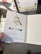 Charger l'image dans la galerie, Cahier de coloriage à l'aquarelle - Les oiseaux