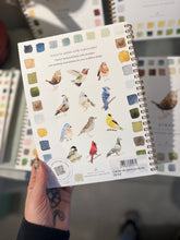 Charger l'image dans la galerie, Cahier de coloriage à l'aquarelle - Les oiseaux