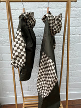Charger l'image dans la galerie, Poncho long Damier kaki - Enfant