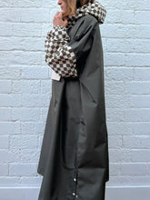 Charger l'image dans la galerie, Poncho long ou court Damier kaki - Adulte