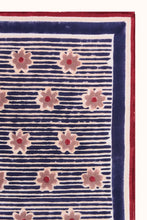Charger l'image dans la galerie, Small foulard Manika - Anna indigo