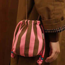 Charger l'image dans la galerie, Sac Billie rayure funky pink/olive