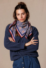Charger l'image dans la galerie, Big foulard Latika - Anna indigo