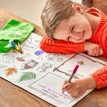 Charger l'image dans la galerie, Set de table Woodland à colorier