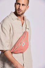 Charger l'image dans la galerie, Sac banane Olivia - Rayures rouges