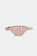 Charger l'image dans la galerie, Sac banane Olivia - Rayures rouges et roses