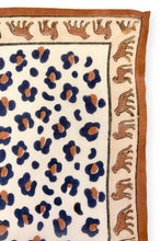 Charger l'image dans la galerie, Big foulard Dupatta - Léopard rust