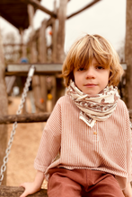 Charger l'image dans la galerie, foulard, latika, apaches, collections, mode, accessoire, kids, enfant, femme, green, terra, coton, tournai, lille, mons, courtrai, bruxelles