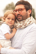 Charger l'image dans la galerie, Big foulard Latika - Bengale latte