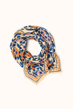 Charger l'image dans la galerie, Big foulard Latika - Coeur bleu royal