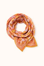 Charger l'image dans la galerie, Big foulard Latika - Paquerette orange
