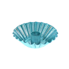 Charger l'image dans la galerie, Bougeoir irisé bleu