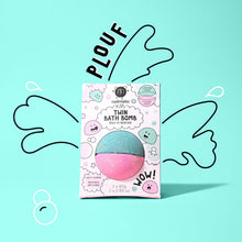 Charger l'image dans la galerie, Bombe de bain Duo : vert et rose