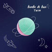 Charger l'image dans la galerie, Bombe de bain Duo : vert et rose