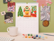 Charger l'image dans la galerie, calendrier, 2026, peinture, numéro, petite, épicerie, pinceau, cadeau, concept, store, green, terra, tournai, lille, bruxelles, courtrai